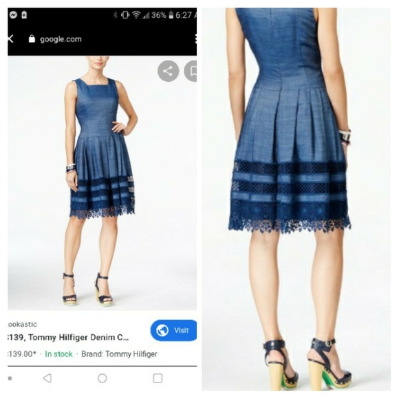 Tommy Hilfiger Dresses & Skirts - size 8 tommy Hilfiger blue